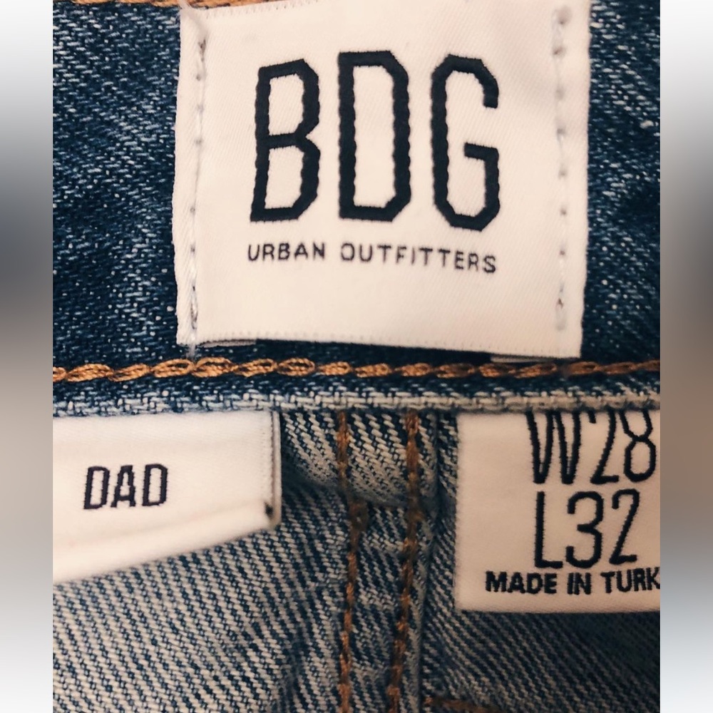 BDG Urban Outfitters Dad Jeans Size: W28 L32 - Picture 3 of 5